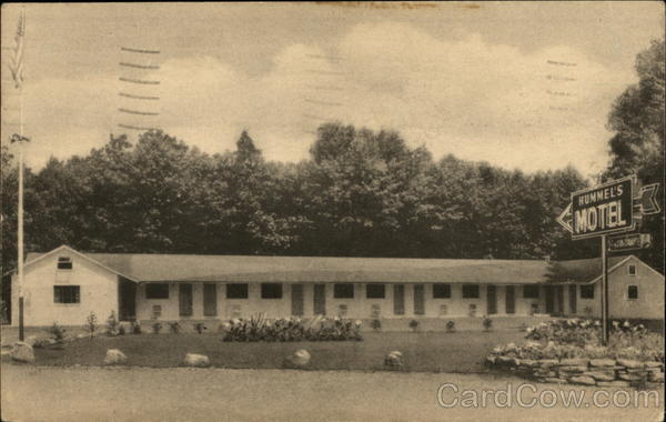 Hummel's Motel Bloomsburg Pennsylvania