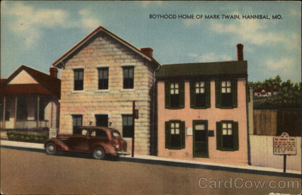 Boyhood Home of Mark Twain Hannibal Missouri