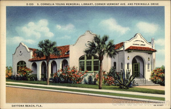 S. Cornelia Young Memorial Library Daytona Beach Florida