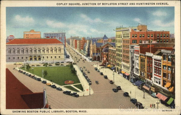 Copley Square Boston Massachusetts