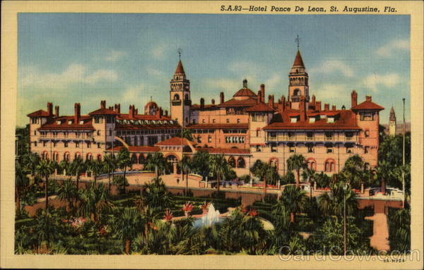 Hotel Ponce de Leon St. Augustine Florida