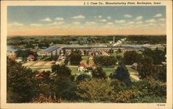 J. I. Case Co., Manufacturing Plant Burlington, IA Postcard Postcard