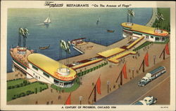 Thompson's Restaurants Postcard