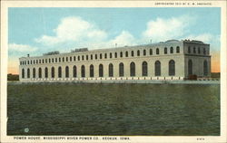 Power House, Mississippi River Power Co Postcard