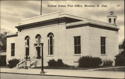 United States Post Office Mandan, ND Postcard Postcard