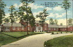Hostess House, U.S. Marine Corps Air Station Cherry Point, NC Postcard Postcard