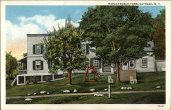 Maple French Farm Postcard