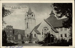 Methodist & Mennonite Churches Postcard