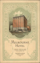 Hotel Melbourne Postcard