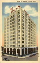Santa Fe Building Postcard