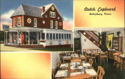 Dutch Cupboard Gettysburg, PA Postcard Postcard