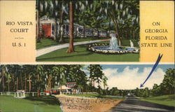 Rio Vista Court Hilliard, FL Postcard Postcard