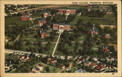 Hood College Frederick, MD Postcard Postcard