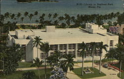 Library in Bayfront Park Miami, FL Postcard Postcard