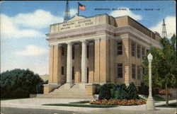 Municipal Building Abilene, TX Postcard Postcard