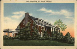 Ingleside Hotel Staunton, VA Postcard Postcard