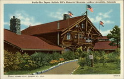 Pa-Ha-Ska Tepee, Buffalo Bill's Memorial Museum Lookout Mountain, CO Postcard Postcard