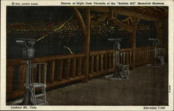 Veranda of the "Buffalo Bill" Memorial Museum Postcard