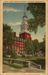Lowell House, Harvard University Postcard