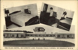 The Plaza Motel Postcard
