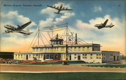 Malton Airport Toronto, ON Canada Ontario Postcard Postcard