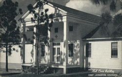 Red Cross Building, Camp Livingston Postcard