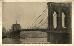 The Brooklyn Bridge Postcard