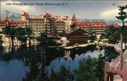 Lake Mohonk Mountain House Mohonk Lake, NY Postcard Postcard