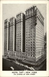 Hotel Taft Postcard