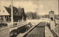 Railroad Station Postcard
