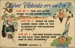 What Florida City Am I In? Postcard