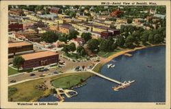 Waterfront on Lake Bemidji Minnesota Postcard Postcard