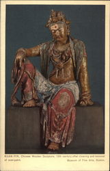 Kuan-Yin, Museum of Fine Arts Postcard