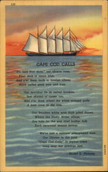 Cape Cod Calls Massachusetts Postcard Postcard