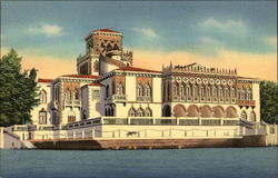 John Ringling Mansion Postcard