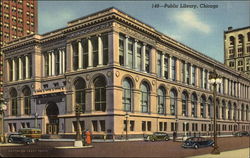 Public Library Postcard