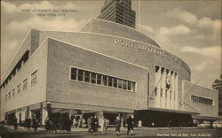 Port Authority Bus Terminal Postcard