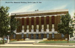 War Memorial Building Postcard