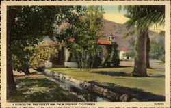 A Bungalow, The Desert Inn Palm Springs, CA Postcard Postcard