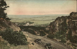 The Corley Mountain Highway at Point Sublime Postcard