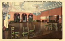 The Greenbrier's Grand Ballroom White Sulphur Springs, WV Postcard Postcard