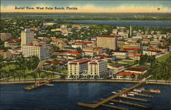 Aerial View Postcard