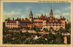 Hotel Ponce de Leon St. Augustine, FL Postcard Postcard