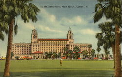 The Breakers Hotel Palm Beach, FL Postcard Postcard