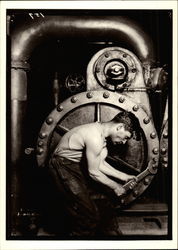 Powerhouse Mechanic, 1920 Lewis W. Hine Photographic Art