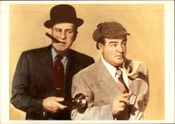 Abbot & Costello (William Abbott, 1895-1974, and Louis Cristillo, 1906-59)