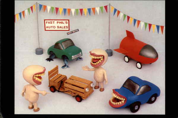 Car Lot: Fast Phil's Auto Sales Jim Haberman Modern