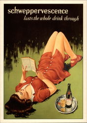 Schweppervescence Lasts the Whole Drink Through Advertising Reproductions