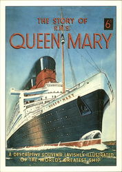 The Story of R.M.S. Queen Mary Advertising Reproductions