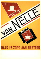 Van Nelle Koffie & Thee Jac. Jongert Advertising Reproductions